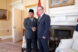 Temui PM Inggris, Prabowo bahas investasi serap 600 ribu tenaga kerja