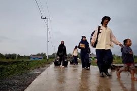 Transmigran lokal mulai tempati kawasan transmigrasi di Kaltim