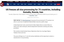 Visa imigran AS resmi dihentikan, ini daftar 75 negara terdampak