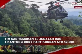 Tim SAR temukan 10 jenazah dan 1 kantong bodi part Korban ATR 42-500