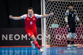 Klasemen: Indonesia kunci puncak Grup A Piala Asia Futsal