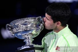 Alcaraz menjadi petenis termuda raih "Career Grand Slam"
