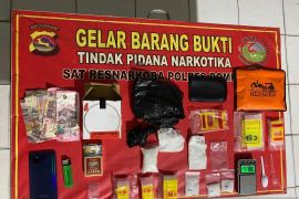 Polres Dompu tangkap residivis narkotika dengan 81,60 gram sabu