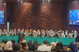 Menteri Brian dan AHY berikan orasi ilmiah di Dies Natalis UI ke-76