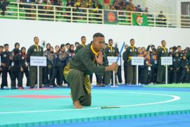 Sebanyak 1.247 peserta ikuti turnamen pencak silat militer Kodam Palaka-Wira