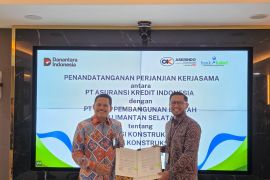 Askrindo kerja sama asuransi konstruksi daerah dengan Bank Kalsel