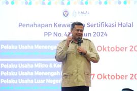 BPJPH harap usaha besar jadi mitra UMK, untuk perkuat ekosistem halal