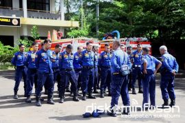 Damkar Kabupaten Sukabumi tingkatkan kemampuan personel tangani bencana kebakaran