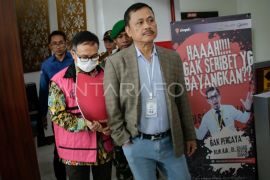 Penahanan tersangka ketiga kasus korupsi lahan MXGP Samota