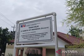 KAI Sumut sertifikatkan satu juta meter persegi lahan pada tahun 2025