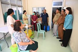 Pemkot Kupang dan BPOM berkolaborasi vaksinasi HPV bagi 370 perempuan