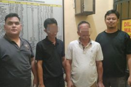 Polres Pesawaran tangkap dua pelaku pemerasan bermodus pemberitaan