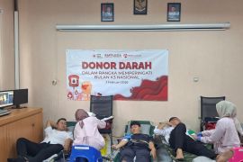 Dorong kepedulian sosial, Tol Bakter gelar kegiatan donor darah bagi karyawan