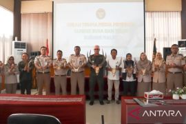 BKHIT Maluku serahkan tanduk rusa hasil penahanan di Bandara Pattimura kepada BKSDA