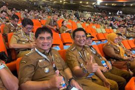 Hadiri Rakornas, Bupati Barut pastikan eksekusi perintah Presiden RI