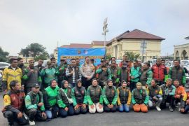 Polda Jambi ajak ojek online sukseskan operasi keselamatan 2026