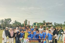 SSB Bakrie Utama juara 1 turnamen Simpang Empat City Cup II U-10