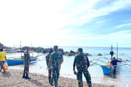 Satgas Pamputer cari nelayan hilang di perairan Damau Bowone Kepulauan Talaud