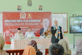 Anggota MPR RI Yuk Cici Gelar Sosialisasi Empat Pilar Kebangsaan di SDN 2 Bayung Lencir