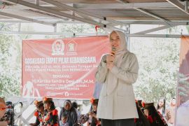 Kunjungi Musi Banyuasin, Kartika Sandra Desi tegaskan pentingnya Empat Pilar Kebangsaan