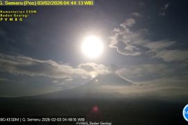 Gunung Semeru kembali erupsi dengan letusan setinggi 700 meter