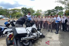 Dirlantas Polda Kalsel kampanyekan "Safety Riding" ke masyarakat Tanah Bumbu