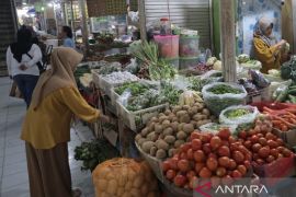 Penurunan harga komoditas hortikultura picu deflasi Januari di Madiun