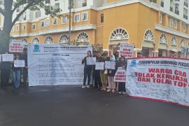 Warga CRA unjuk rasa tuntut keadilan dari pengembang