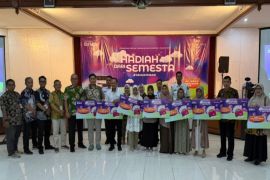 Bank Jateng Purwokertoserahkan hadiah Undian BIMA Periode I/2025
