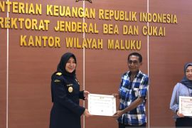 LKBN ANTARA Maluku dinobatkan sebagai media terbaik dukung transparansi informasi kinerja Bea Cukai