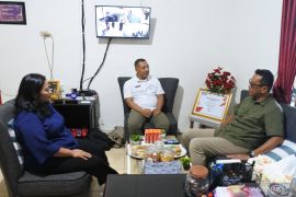 Kepala Biro ANTARA Babel terima kunjungan Kabinda Babel