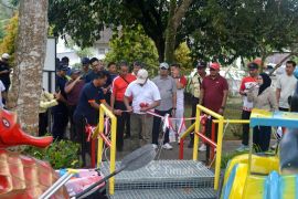 Dirut PT Timah resmikan ruang terbuka hijau ramah anak