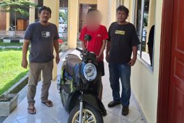 Polres Simalungun ringkus pencuri sepeda motor milik teman sendiri