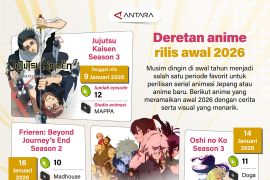 Deretan anime rilis awal 2026
