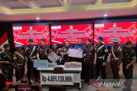 Kejati terima uang pengembalian Rp4,95 miliar dari korupsi PLTA Musi