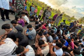 Balapan sepeda liar di Montong Gading Lotim bikin heboh, puluhan pelajar diamankan