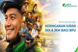 Pemerintah diskon 50 persen Iuran BPJS Ketenagakerjaan bagi pekerja BPU