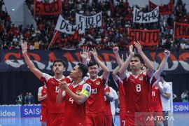 Timnas futsal melaju ke final Piala Asia setelah kalahkan Jepang 5-3