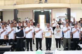 Kemenkum Babel bina 100 Paralegal Posbankum se-Belitung Timur