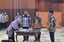 Purbaya melantik 43 pejabat eselon II Kementerian Keuangan
