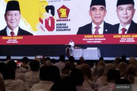 Dasco ingin Gerindra hidup 1.000 tahun lagi saat pidato HUT partai