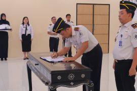 Kepala Imigrasi Serang tandatangani pencanangan pembangunan zona integritas