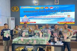 Polres Lamsel gagalkan peredaran 118 kg sabu dan ribuan butir ekstasi