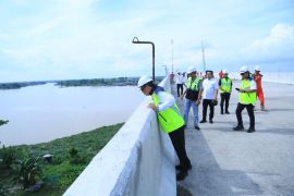 Wagub Sumsel targetkan Jembatan Musi V beroperasi saat arus mudik Lebaran 2026