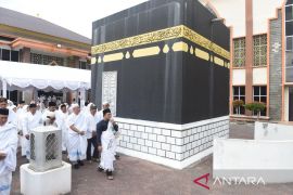 Inovasi BRK Syariah: Nasabah JCH Tanjungpinang Siap Menunaikan Haji dengan Praktik Manasik