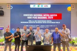 Tiba di Serang, PWI Sergai ikuti kegiatan Konvensi Nasional Media Massa