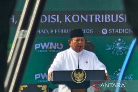 Presiden Prabowo disebut "Prabowo NU" saat hadiri Mujahadah Kubro