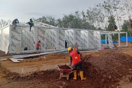 Kementerian PU mempercepat pembangunan huntara di Tapanuli Selatan