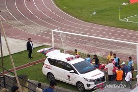 Tsouka dilarikan ke RS usai hadapi Persita, Dejan sebut keselamatan dan kesehatan pemain lebih penting