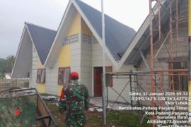 Dari Aceh hingga Sumbar, pembangunan huntap dan huntara terus berjalan